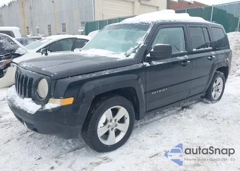 2012 Jeep Patriot Sport из США, поврежденный, VIN 1C4NJPBB1CD656974